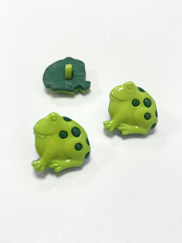 Гудзик дитячий , пластик,на ніжці , черепаха,  зелений ,(20 шт)  99263