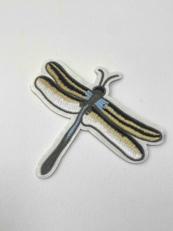 Ткана  нашивка  на клею , птах, 10 см *9 см , APL-386