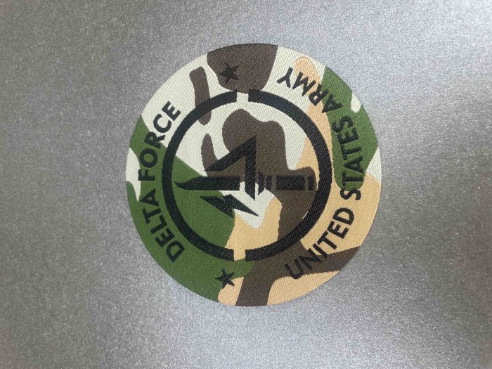 Ткана  нашивка  на клею , джакард , 6,5 см , APL-774