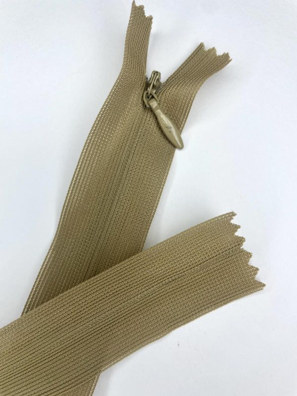 Блискавка потайна Т3,Польща ,беж, 10 шт, D203